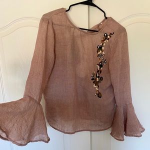 Embroidered Boho Shirt